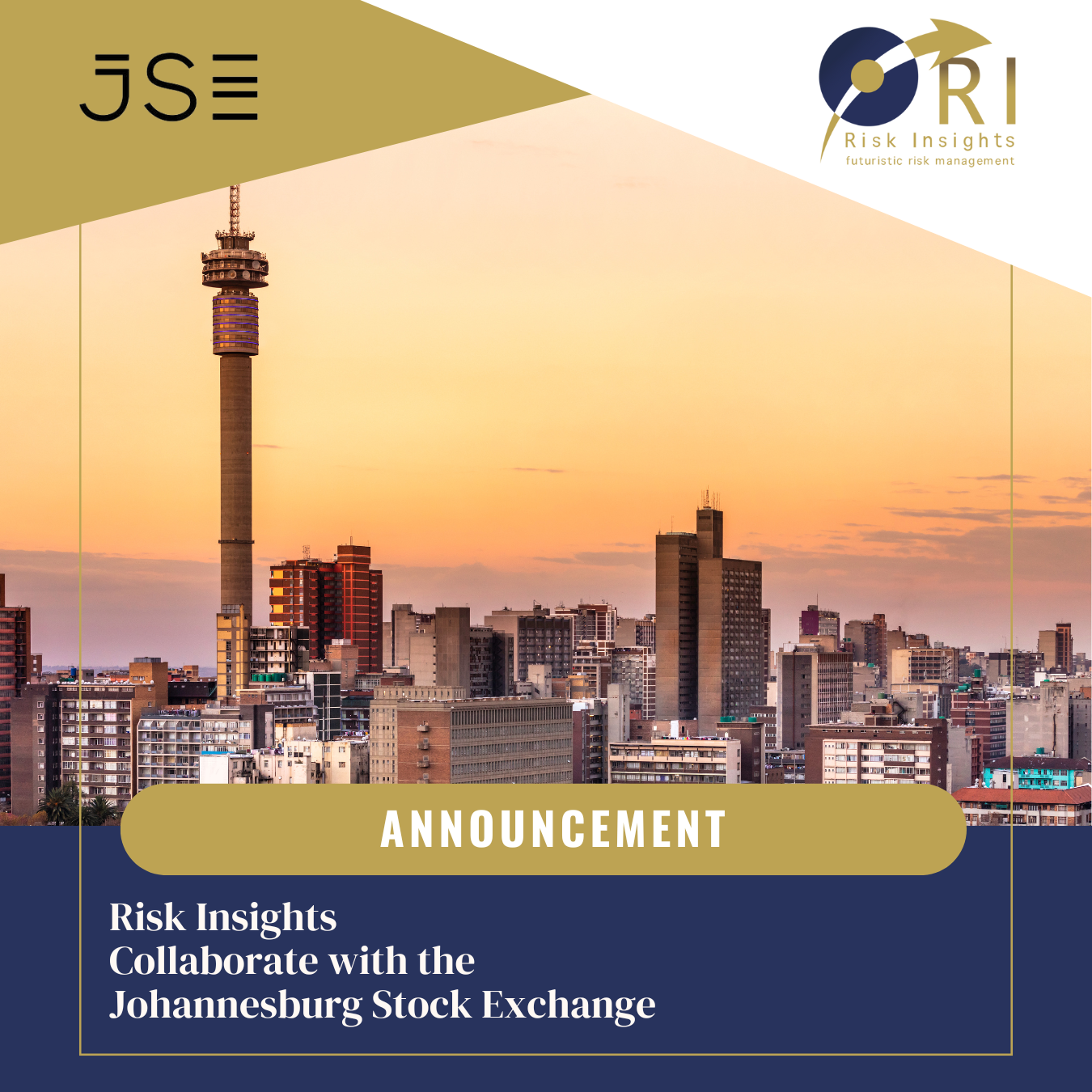 JSE & Risk Insights collaborate to provide market participants with data led ESG & Sustainability analytics and ESG ratings