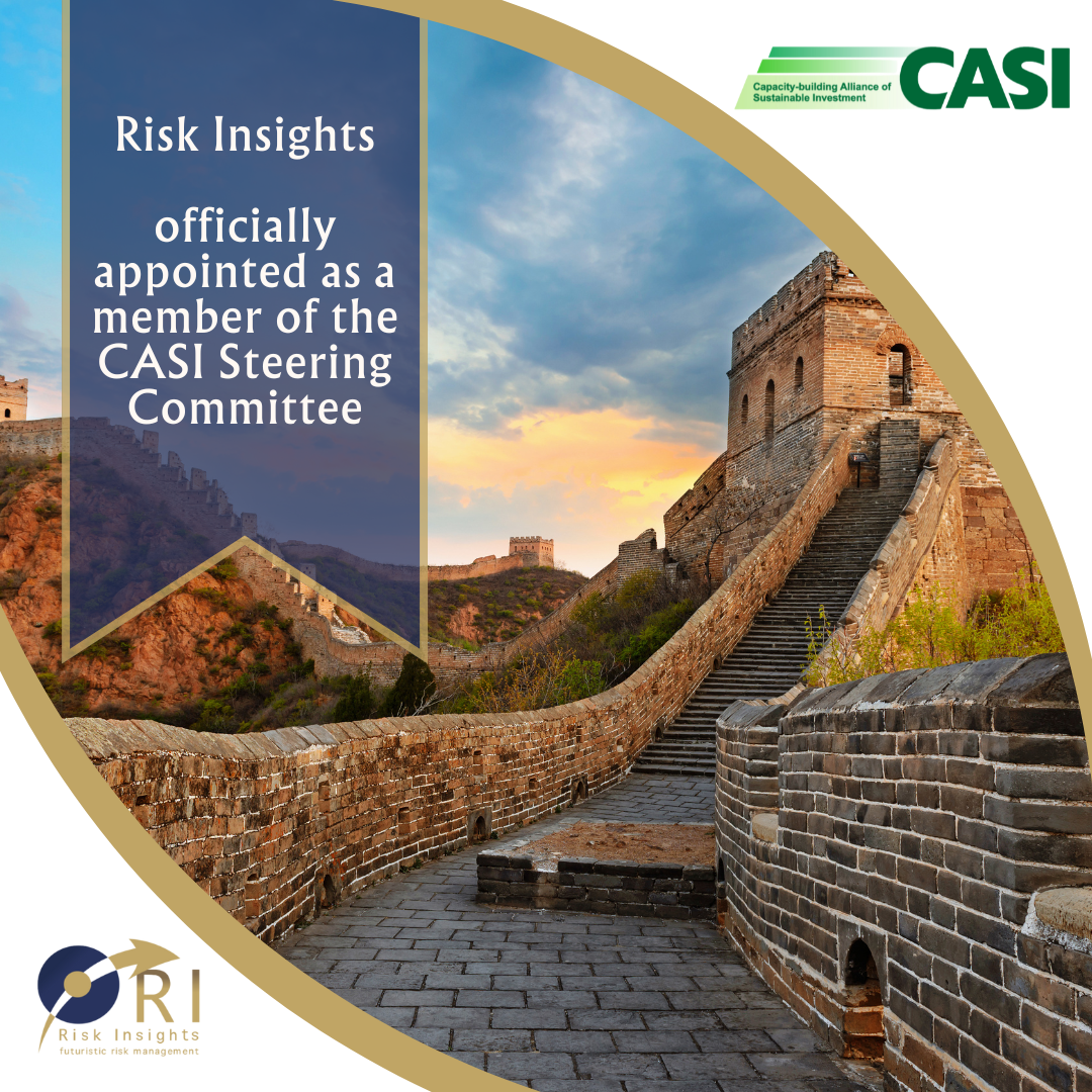 RISK INSIGHTS FOUNDER APPOINTED TO CASI STEERING COMMITTEE