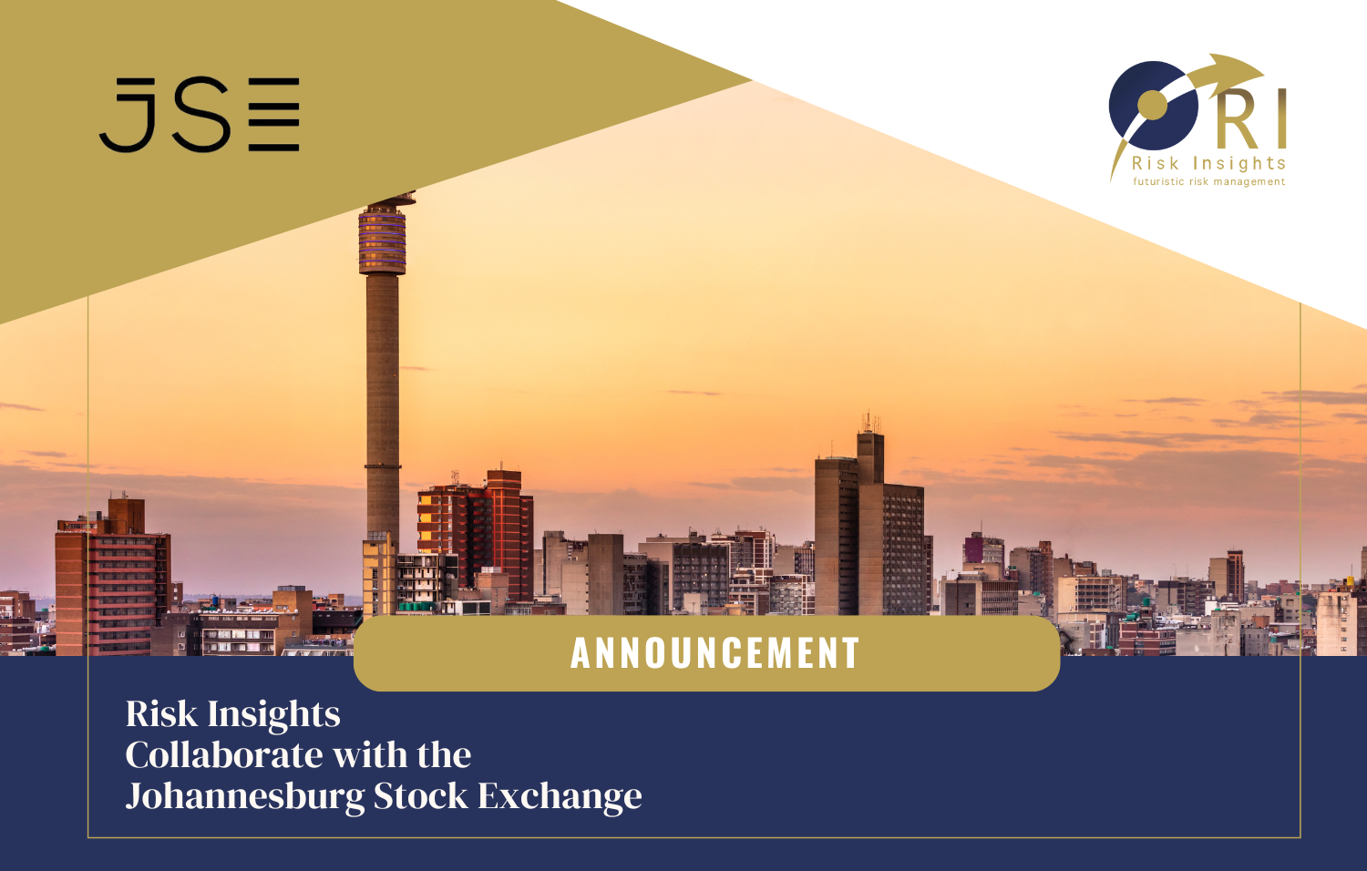 JSE & Risk Insights collaborate to provide market participants with data led ESG & Sustainability analytics and ESG ratings